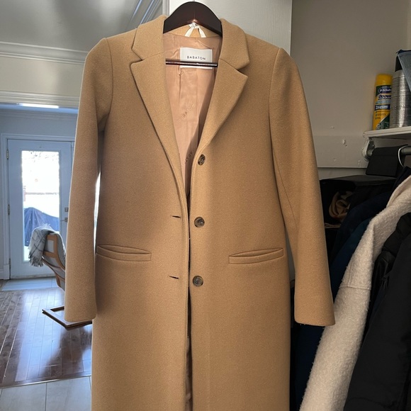 Jackets & Blazers - Babaton Aritzia wool coat like new XXS